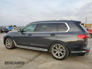 2019 BMW X7 xDrive40i z VIN 5UXCW2C56KL086445, wystawiony jako Copart lot #54493325 z przebiegiem 93 128 mil mil oraz Tytuł czysty. Historia ofert i sprzedaży dostępna na DreamBid. Obrazek 2.