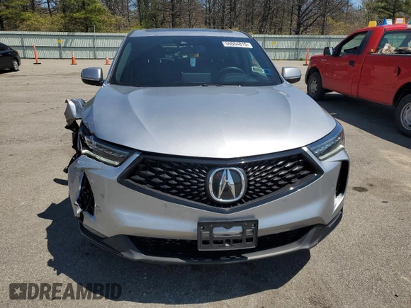 2024 Acura RDX w/A-Spec Package with VIN 5J8TC2H62RL022166, listed as a Copart auction lot 56084815 with 9,378 mi miles and Salvage title. Bid and sale history available at DreamBid. Image 5.