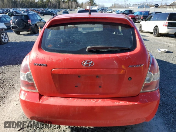 2009 Hyundai Accent Man L with VIN KMHCN35C39U129726, listed as a Copart auction lot 46670615 with 163,922 mi miles and Clean Title. Bid and sale history available at carsss.com. Image 6.