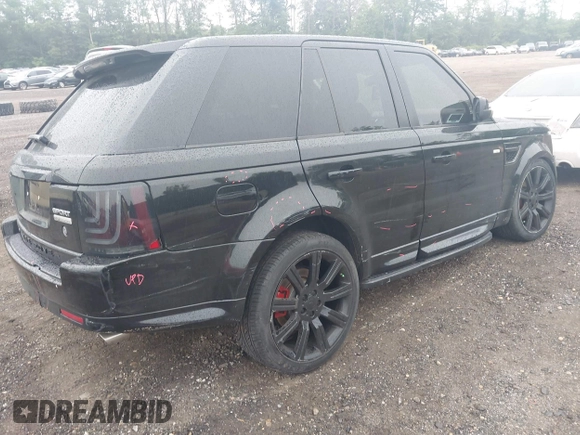 2011 Land Rover Range Rover Sport HSE Lux with VIN SALSK2D47BA703645, listed as a IAAI auction lot 42462346 with 110,726 mi miles and . Bid and sale history available at DreamBid. Image 4.