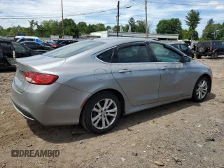 2015 Chrysler 200 Limited z VIN 1C3CCCAB9FN663895, wystawiony jako Copart lot #57824545 z przebiegiem 155 010 mil mil oraz Szkoda całkowita • Salvage title. Historia ofert i sprzedaży dostępna na DreamBid. Obrazek 3.