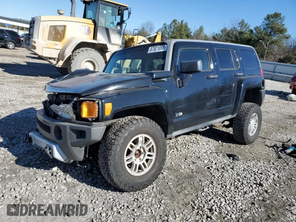 2009 Hummer H3 SUV Luxury with VIN 5GTEN13E098113359, listed as a Copart auction lot 87921095 with 204,472 mi miles and Salvage Title. Bid and sale history available at carsss.com. Image 1.