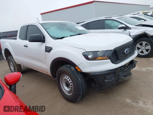 2019 Ford Ranger XL with VIN 1FTER1EH6KLA27382, listed as a IAAI auction lot 42149141 with 55,464 mi miles and . Bid and sale history available at DreamBid. Image 1.