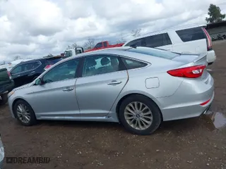 2015 Hyundai Sonata 2.4L Sport with VIN 5NPE34AF4FH036129, listed as a IAAI auction lot 41740812 with 79,483 mi miles. Bid and sale history available at carsss.com. Image 14.