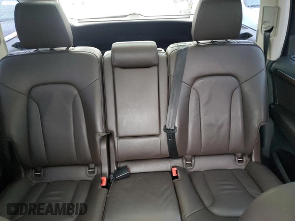 2013 Audi Q7 Premium Plus with VIN WA1LGAFE4DD007575, listed as a Copart auction lot 59078855 with 132,428 mi miles and Salvage title. Bid and sale history available at DreamBid. Image 10.