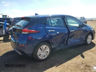 2025 Nissan LEAF S z VIN 1N4AZ1BVXSC563587, wystawiony jako Copart lot #56487085 z przebiegiem 2 886 mil mil oraz Szkoda całkowita • Salvage title. Historia ofert i sprzedaży dostępna na DreamBid. Obrazek 3.