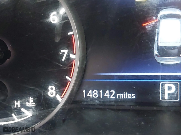 2020 Nissan Murano SV with VIN 5N1AZ2BS2LN104917, listed as a IAAI auction lot 41548553 with 148,142 mi miles. Bid and sale history available at carsss.com. Image 16.