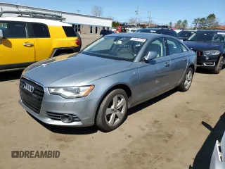 2012 Audi A6 3.0T Premium Plus with VIN WAUGGAFC1CN075103, listed as a Copart auction lot 53281175 with 165,854 mi miles and Clean Title. Bid and sale history available at carsss.com. Image 1.