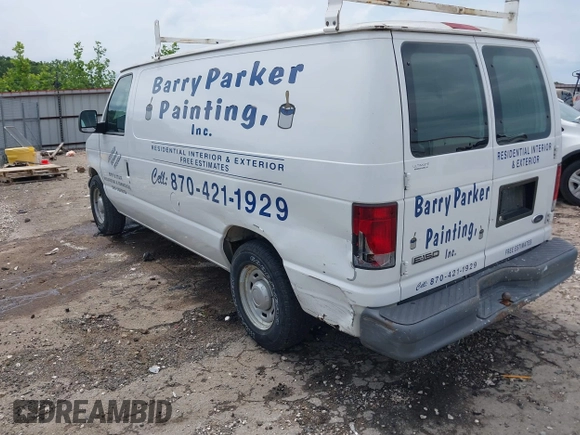 2006 Ford Econoline Cargo with VIN 1FTRE14W56HA74697, listed as a IAAI auction lot 42341374 with 153,519 mi miles and . Bid and sale history available at DreamBid. Image 3.
