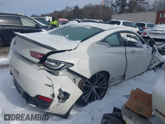 2017 Infiniti Q60 Sport with VIN JN1EV7ELXHM552356, listed as a IAAI auction lot 41320069 with 78,893 mi miles. Bid and sale history available at carsss.com. Image 4.
