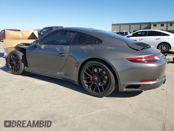 2019 Porsche 911 Carrera S with VIN WP0AB2A91KS115706, listed as a Copart auction lot 79899804 with 21,603 mi miles and Clean Title. Bid and sale history available at DreamBid. Image 2.