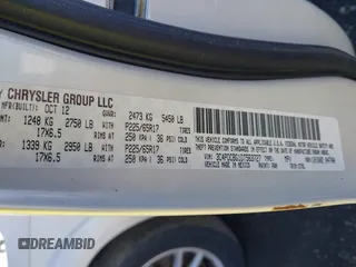 2013 Dodge Journey SXT with VIN 3C4PDCBG1DT563727, listed as a IAAI auction lot 42003852 with 202,516 mi miles and . Bid and sale history available at DreamBid. Image 9.