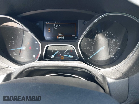 2018 Ford Focus SE with VIN 1FADP3FE3JL204220, listed as a IAAI auction lot 41972960 with 62,682 mi miles and . Bid and sale history available at DreamBid. Image 7.