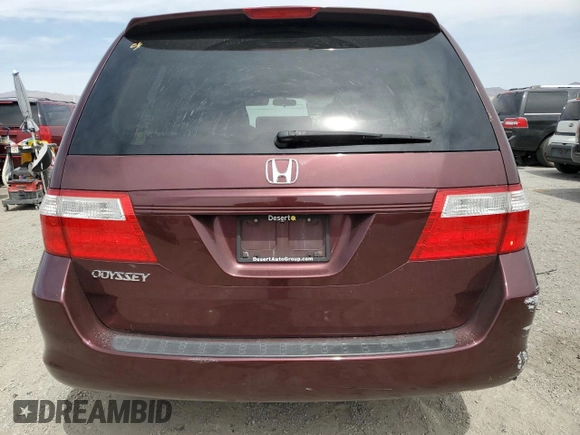 2007 Honda Odyssey EX with VIN 5FNRL38467B425337, listed as a Copart auction lot 52450795 with 143,791 mi miles and Salvage Title. Bid and sale history available at carsss.com. Image 6.