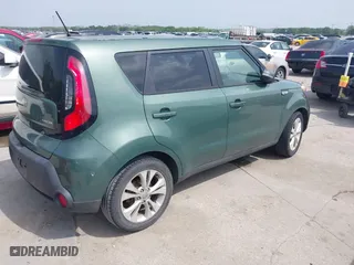 2014 Kia Soul + with VIN KNDJP3A52E7048657, listed as a IAAI auction lot 41940455 with 166,423 mi miles. Bid and sale history available at carsss.com. Image 4.