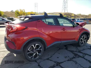 2020 Toyota C-HR LE with VIN JTNKHMBX6L1094205, listed as a Copart auction lot 63513674 with 34,596 mi miles and Salvage Title. Bid and sale history available at DreamBid. Image 3.