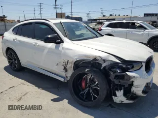 2022 BMW X4 M z VIN 5YM23EC03N9M58487, wystawiony jako Copart lot #68849224 z przebiegiem 22 827 mil mil oraz Szkoda całkowita • Salvage title. Historia ofert i sprzedaży dostępna na DreamBid. Obrazek 4.
