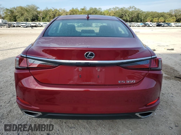 2024 Lexus ES with VIN 58ADZ1B18RU166151, listed as a Copart auction lot 87188364 with 12,026 mi miles and Salvage Title. Bid and sale history available at carsss.com. Image 6.