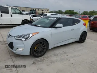 2014 Hyundai Veloster with VIN KMHTC6AD8EU213282, listed as a Copart auction lot 51631815 with 161,689 mi miles and Clean Title. Bid and sale history available at carsss.com. Image 1.