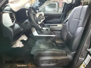 2023 Toyota Tundra Platinum с VIN 5TFNA5DB1PX111511, выставлен на аукционе Copart как лот 43710805 с пробегом Не указан миль и Списание • Salvage title. История ставок и продаж доступна на DreamBid. Изображение 7.