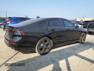 2024 Honda Accord Sport-L with VIN 1HGCY2F79RA044819, listed as a Copart auction lot 58347705 with 12,747 mi miles and Salvage title. Bid and sale history available at DreamBid. Image 3.