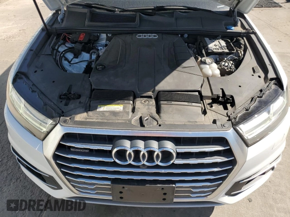 2019 Audi Q7 Premium Plus with VIN WA1LHAF75KD025255, listed as a Copart auction lot 56033515 with 54,985 mi miles and Salvage title. Bid and sale history available at DreamBid. Image 12.