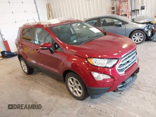2020 Ford EcoSport SE z VIN MAJ6S3GL3LC352424, wystawiony jako IAAI lot #42243117 z przebiegiem 43 350 mil mil oraz . Historia ofert i sprzedaży dostępna na DreamBid. Obrazek 1.