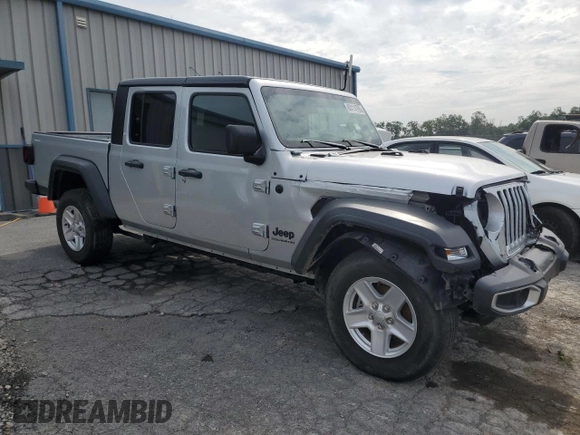 2023 Jeep Gladiator Sport S с VIN 1C6HJTAG8PL534103, выставлен на аукционе Copart как лот 63114795 с пробегом 42 054 миль миль и Списание • Salvage title. История ставок и продаж доступна на DreamBid. Изображение 4.