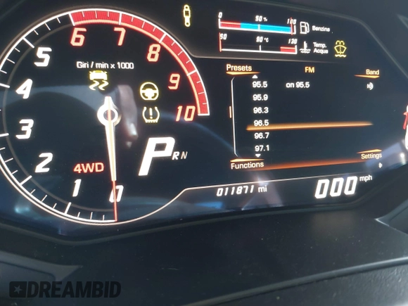2015 Lamborghini Huracan z VIN ZHWUC1ZF8FLA03249, wystawiony jako IAAI lot #40731247 z przebiegiem 11 871 mil mil oraz . Historia ofert i sprzedaży dostępna na DreamBid. Obrazek 7.