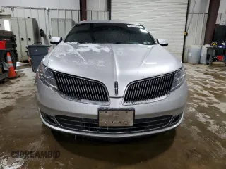 2014 Lincoln MKS with VIN 1LNHL9EKXEG608403, listed as a Copart auction lot 45515075 with 155,508 mi miles and Salvage Title. Bid and sale history available at DreamBid. Image 5.