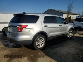 2016 Ford Utility Police Interceptor with VIN 1FM5K8AR8GGA08291, listed as a Copart auction lot 43563794 with 111,012 mi miles and Salvage Title. Bid and sale history available at carsss.com. Image 3.