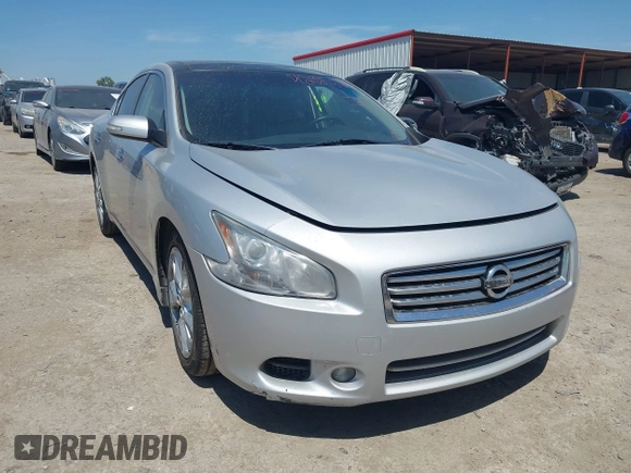 2014 Nissan Maxima SV z VIN 1N4AA5AP4EC448022, wystawiony jako IAAI lot #42027624 z przebiegiem 280 961 mil mil oraz . Historia ofert i sprzedaży dostępna na DreamBid. Obrazek 1.