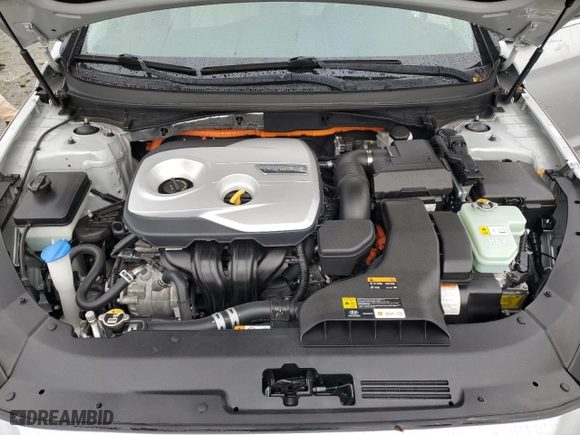2019 Hyundai Sonata Hybrid SE with VIN KMHE24L32KA090533, listed as a Copart auction lot 80529394 with 45,451 mi miles and Salvage Title. Bid and sale history available at carsss.com. Image 11.