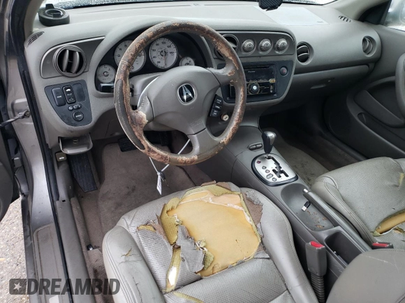 2005 Acura RSX with VIN JH4DC54855S010233, listed as a Copart auction lot 69376364 with 133,413 mi miles and Salvage Title. Bid and sale history available at carsss.com. Image 8.