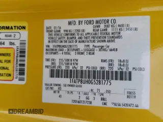 2016 Ford Mustang EcoBoost Premium z VIN 1FATP8UH0G5281775, wystawiony jako Copart lot #89290435 z przebiegiem 86 042 mil mil oraz Szkoda całkowita • Salvage title. Historia ofert i sprzedaży dostępna na DreamBid. Obrazek 12.