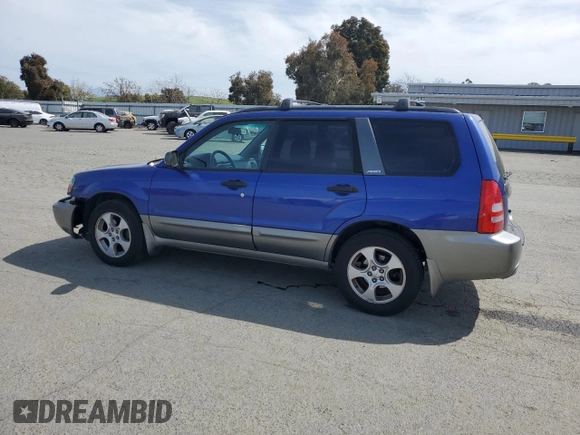 2003 Subaru Forester XS z VIN JF1SG65633H749522, wystawiony jako Copart lot #53393445 z przebiegiem 138 592 mil mil oraz Szkoda całkowita • Salvage title. Historia ofert i sprzedaży dostępna na DreamBid. Obrazek 2.