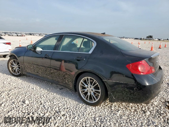 2008 Infiniti G35 Journey z VIN JNKBV61E08M219163, wystawiony jako Copart lot #60111055 z przebiegiem 72 496 mil mil oraz Szkoda całkowita • Salvage title. Historia ofert i sprzedaży dostępna na DreamBid. Obrazek 2.