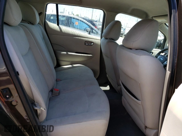2016 Nissan LEAF S with VIN 1N4BZ0CP0GC308050, listed as a Copart auction lot 61525983 with 78,199 mi miles. Bid and sale history available at carsss.com. Image 10.