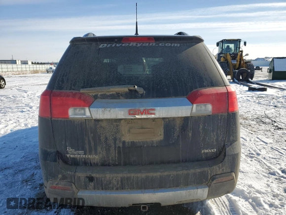 2011 GMC Terrain SLT-2 with VIN 2CTFLXEC4B6438659, listed as a Copart auction lot 44599775 with 206,169 mi miles and Salvage Title. Bid and sale history available at DreamBid. Image 6.