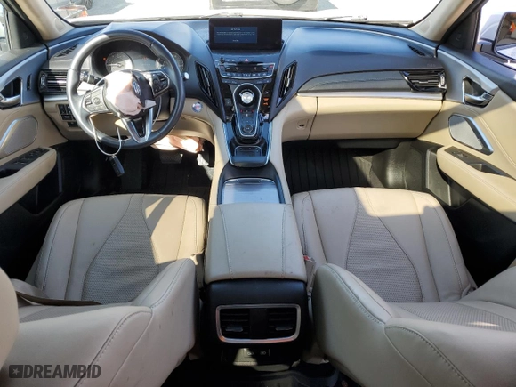 2021 Acura RDX w/Technology Package with VIN 5J8TC1H52ML013932, listed as a Copart auction lot 45125215 with 35,703 mi miles and Salvage Title. Bid and sale history available at carsss.com. Image 8.