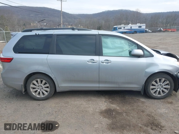 2015 Toyota Sienna Limited with VIN 5TDDK3DC6FS111465, listed as a IAAI auction lot 41698574 with 195,553 mi miles and . Bid and sale history available at DreamBid. Image 13.