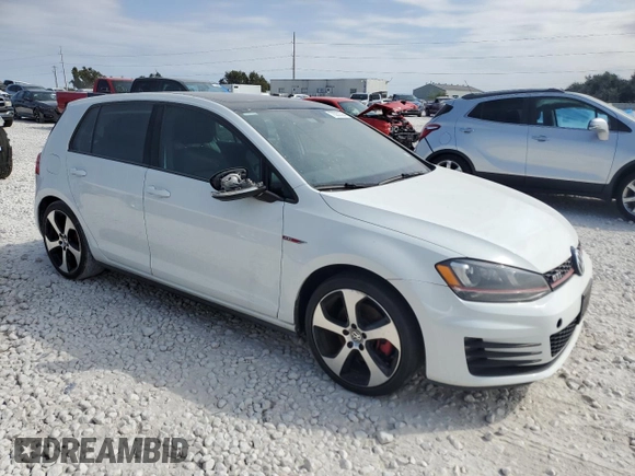 2015 Volkswagen Golf GTI Autobahn with VIN 3VW4T7AUXFM075861, listed as a Copart auction lot 76262394 with 50,203 mi miles and Clean Title. Bid and sale history available at carsss.com. Image 4.