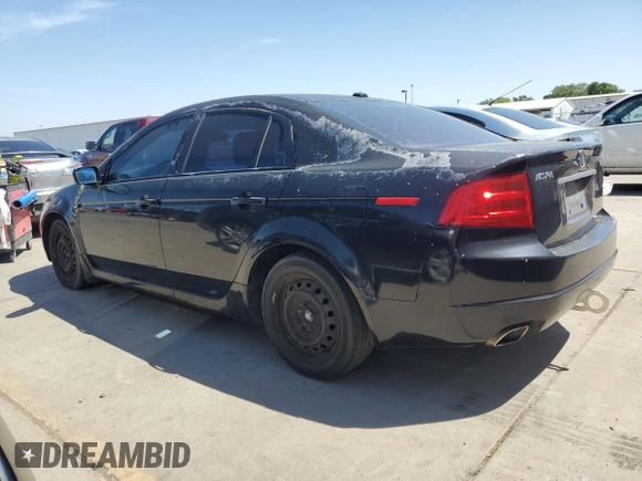 2006 Acura TL with VIN 19UUA66246A016202, listed as a Copart auction lot 54955205 with 105,284 mi miles and Salvage Title. Bid and sale history available at carsss.com. Image 2.