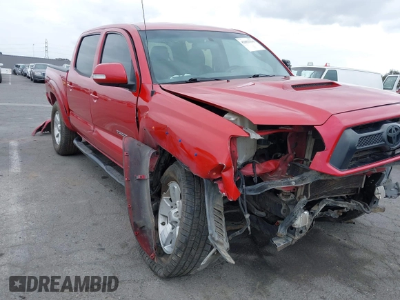 2014 Toyota Tacoma PreRunner with VIN 3TMJU4GNXEM166449, listed as a IAAI auction lot 42053316 with 139,073 mi miles and . Bid and sale history available at DreamBid. Image 1.