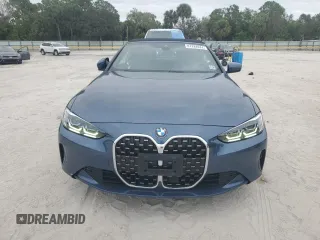 2021 BMW 4 Series 430i with VIN WBA23AT09MCG81555, listed as a Copart auction lot 81284974 with 18,219 mi miles and Salvage title. Bid and sale history available at DreamBid. Image 5.