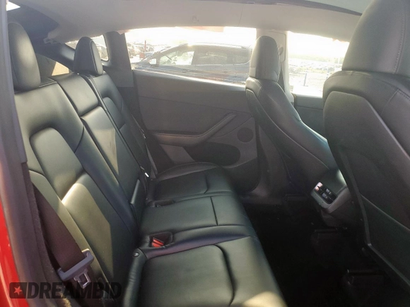 2023 Tesla Model Y Long Range z VIN 7SAYGDEE8PA138780, wystawiony jako Copart lot #53294385 z przebiegiem 137 496 mil mil oraz Szkoda całkowita • Salvage title. Historia ofert i sprzedaży dostępna na DreamBid. Obrazek 10.