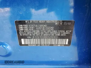 2011 Subaru WRX WRX с VIN JF1GV7E68BG509369, выставлен на аукционе Copart как лот 54242895 с пробегом 162 889 миль миль и Списание • Salvage title. История ставок и продаж доступна на DreamBid. Изображение 13.