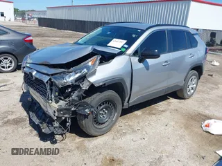 2019 Toyota RAV4 LE with VIN 2T3H1RFV5KC003323, listed as a IAAI auction lot 42457237 with 107,554 mi miles and . Bid and sale history available at DreamBid. Image 2.