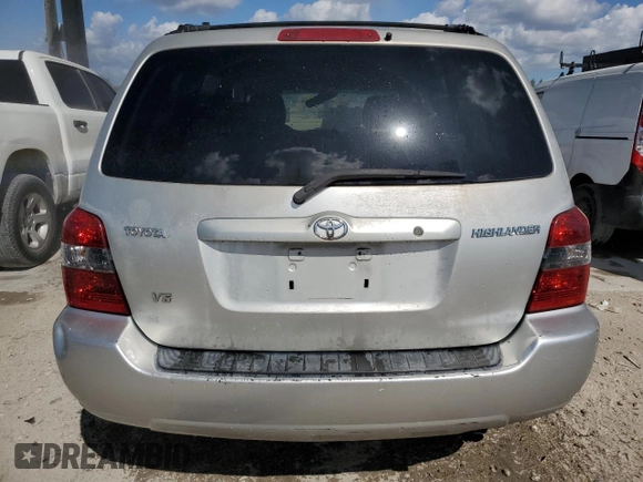 2006 Toyota Highlander z VIN JTEGP21AX60100902, wystawiony jako Copart lot #44337705 z przebiegiem 213 169 mil mil oraz Szkoda całkowita • Salvage title. Historia ofert i sprzedaży dostępna na DreamBid. Obrazek 6.