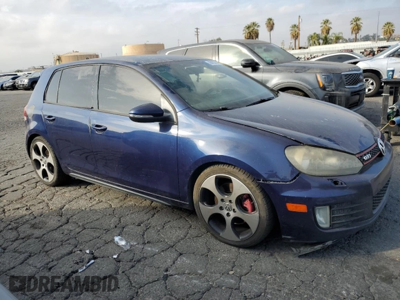 2013 Volkswagen GTI Driver's Edition with VIN WVWHD7AJXDW067294, listed as a Copart auction lot 86453784 with 191,953 mi miles and Clean title. Bid and sale history available at DreamBid. Image 4.